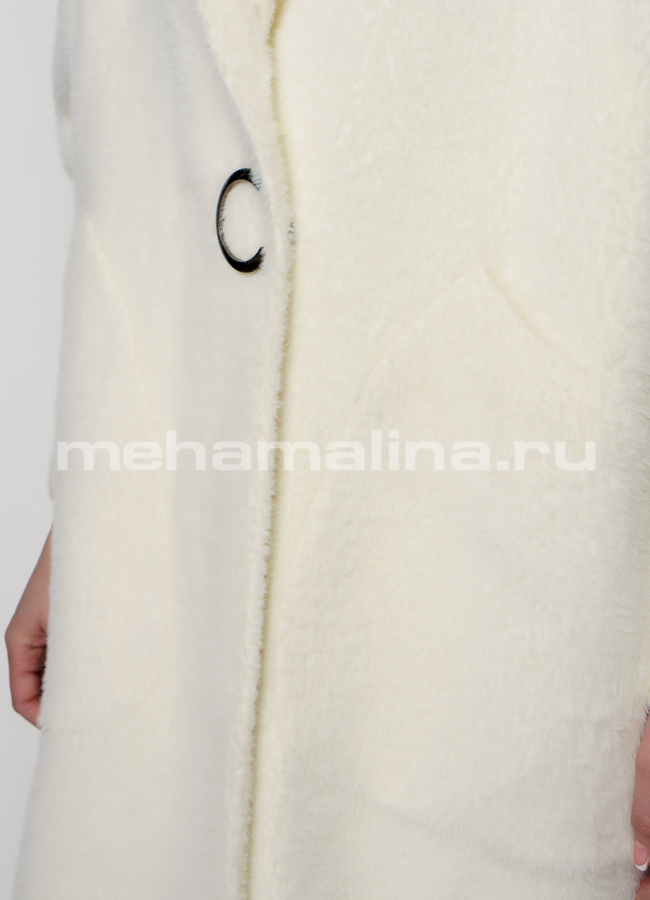 Кардиган женский молочного цвета модель № 1863 в рассрочку