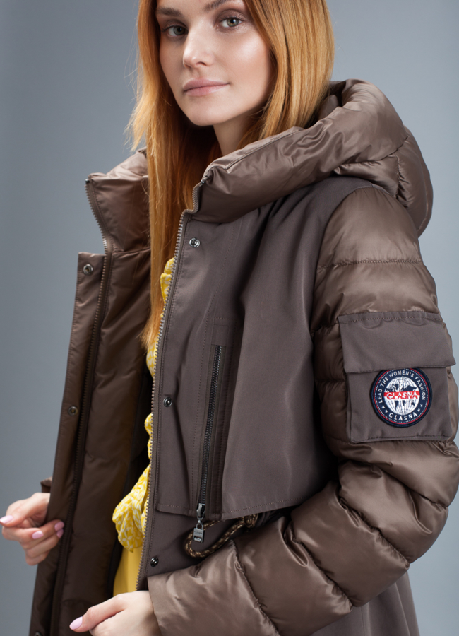 Пуховик женский модель № П-324 в рассрочку