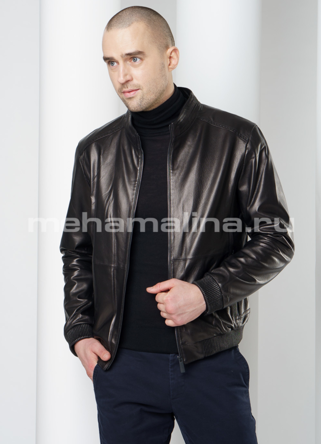 фото Кожаная куртка модель № KP-209
