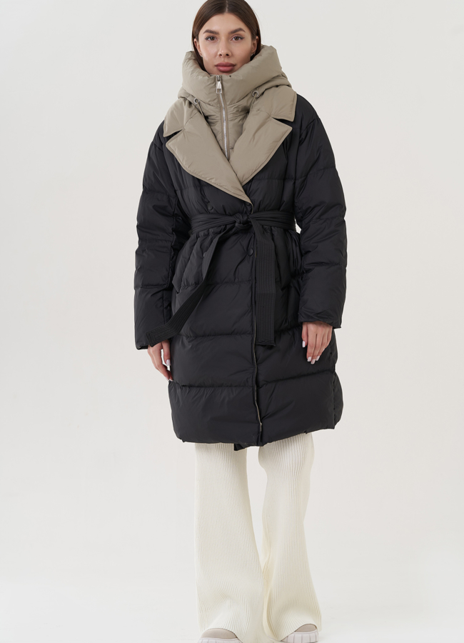 фото Женский пуховик модель № 25439