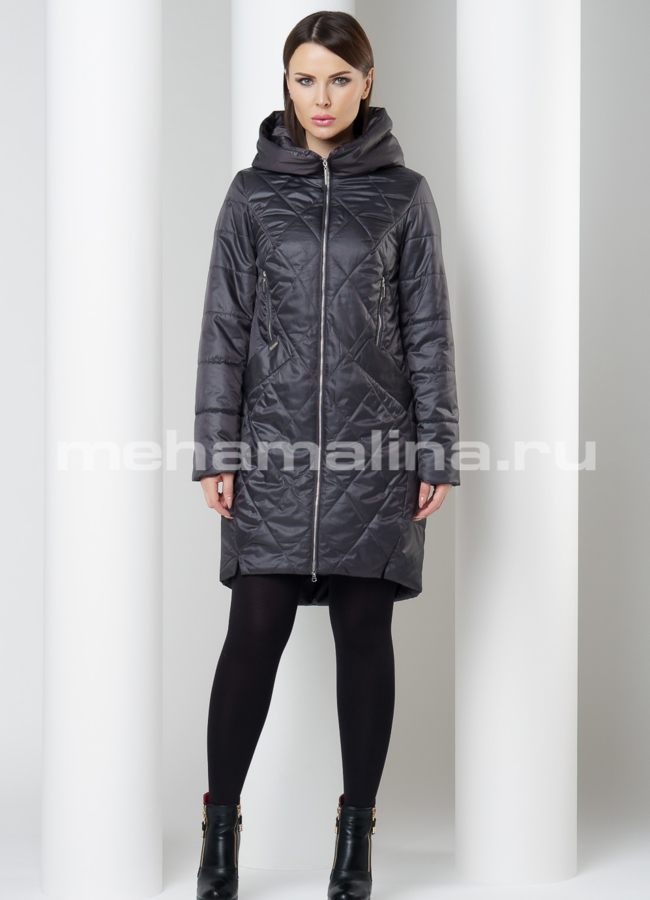 Удлиненная куртка  модель № PK-62 в рассрочку