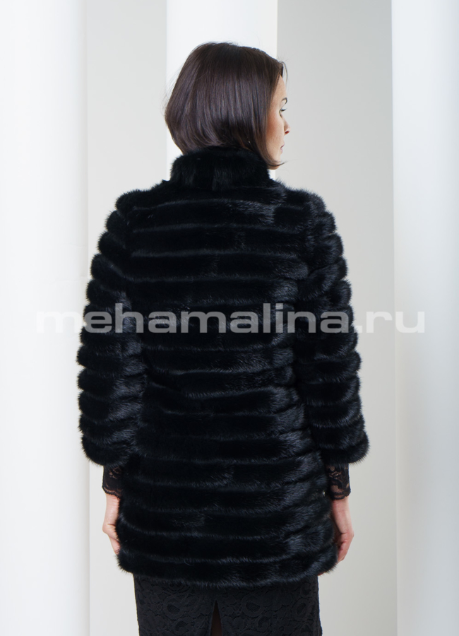 Жакет из норки, большие размеры модель № M-89 в кредит