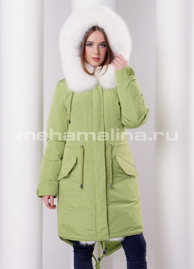 фото Парка с мехом Malina siberian wear модель № П-272