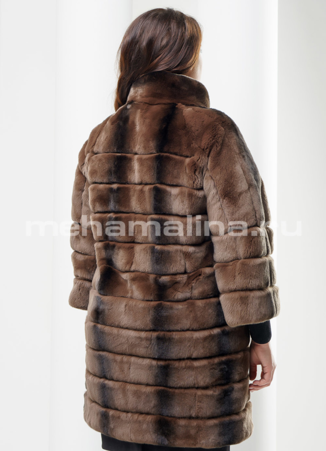 Шуба Rex воротник стойка модель № S-422 в кредит