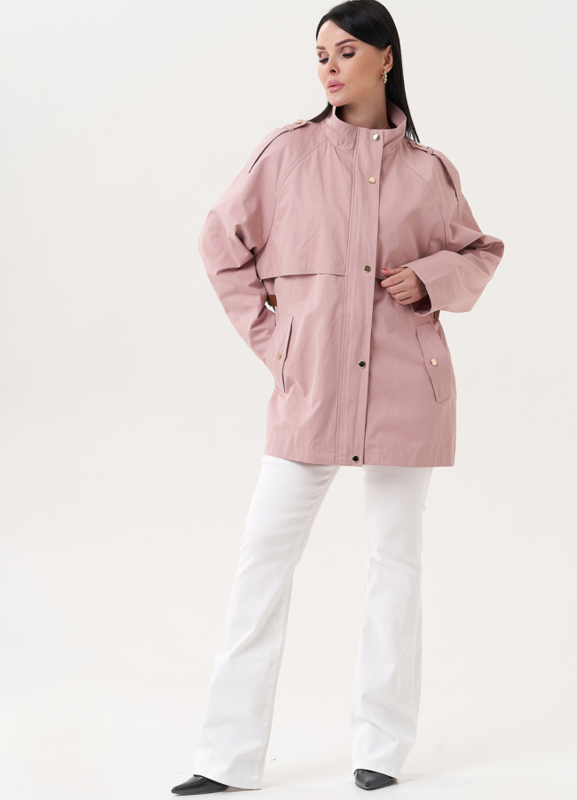 Женский жакет розового цвета модель № 27201 в кредит