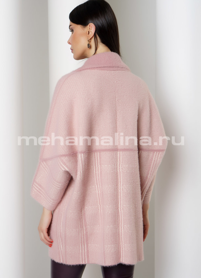 Пальто из микроворса модель № C-651 в кредит