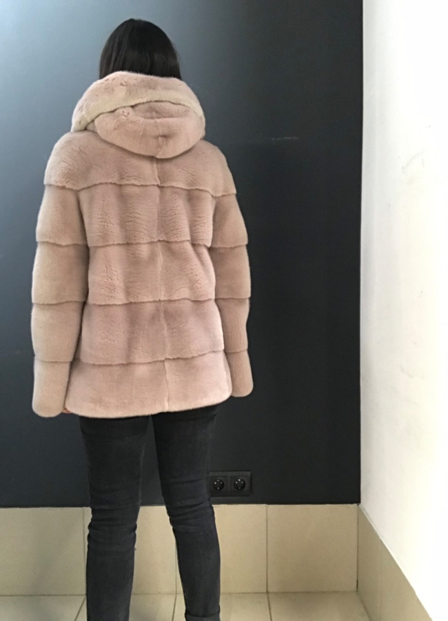 фото Шуба из греческой норки модель № SP/85