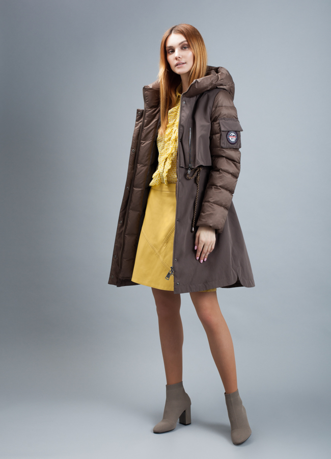 Пуховик женский модель № П-324 универмаг малина