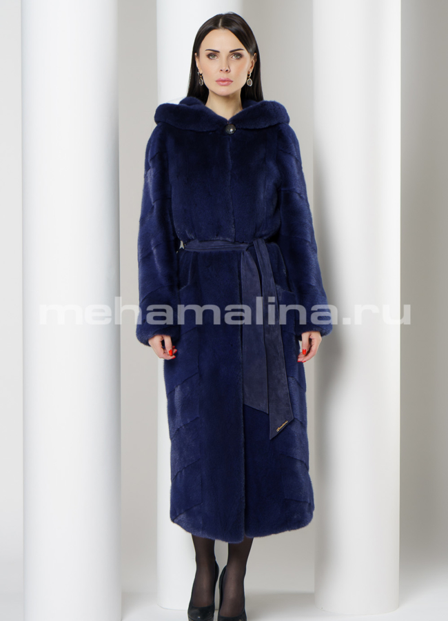 фото Норковая шуба модель № S1749