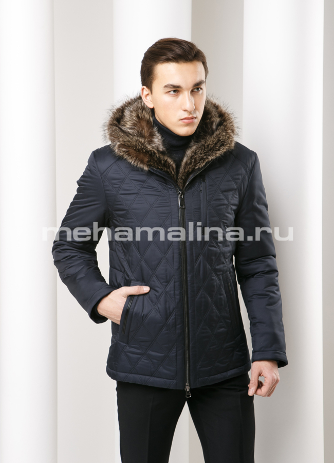 фото Зимняя стеганная куртка модель № KM-26