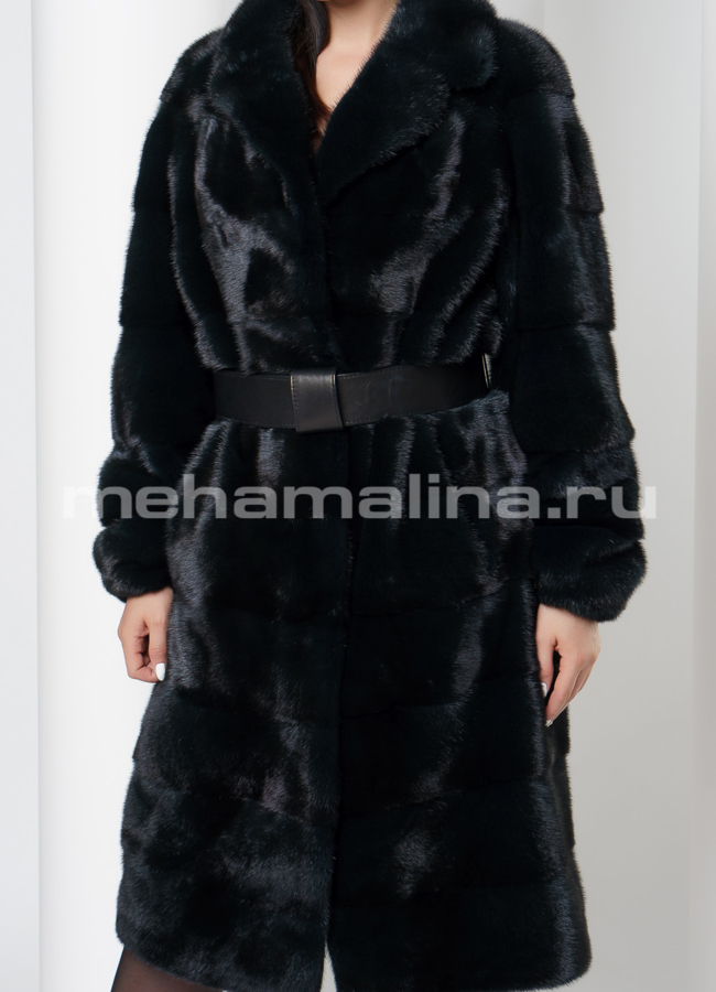 Норковая шуба модель № S-712 универмаг малина