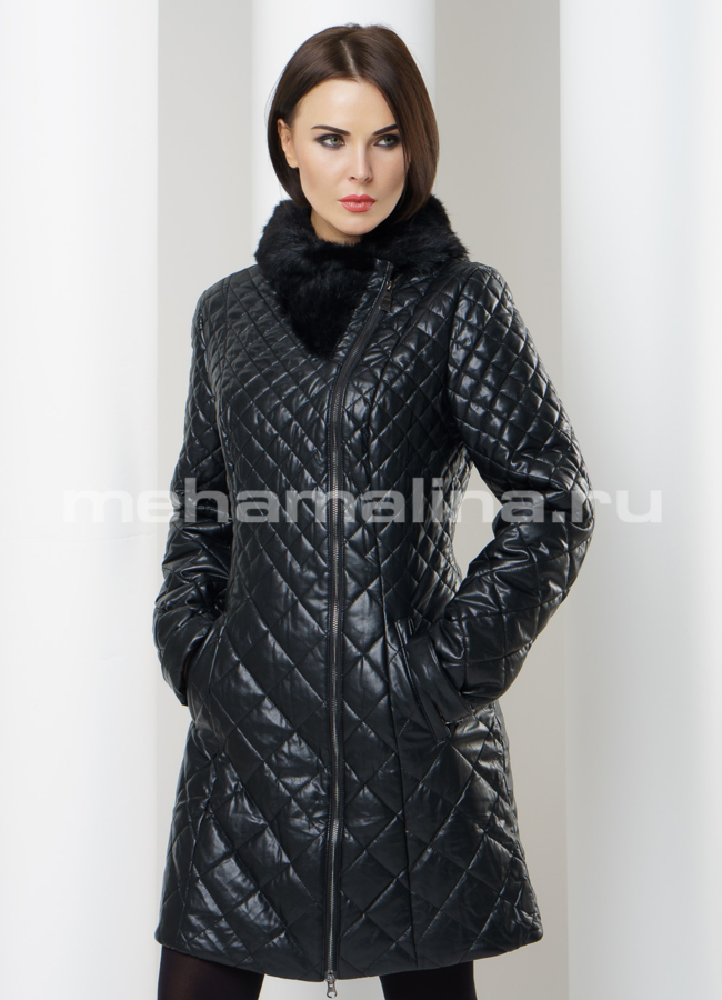 Френч из эко кожи модель № K-320 универмаг малина