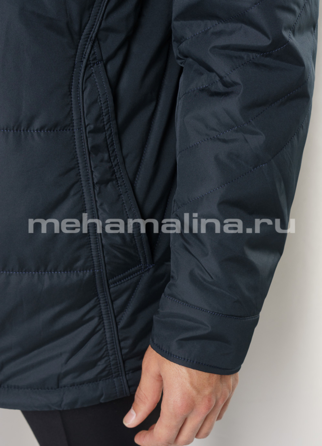 Утепленная куртка с отложным воротником модель № 1921 универмаг малина Утепленная куртка с отложным воротником модель № 1921 универмаг малина