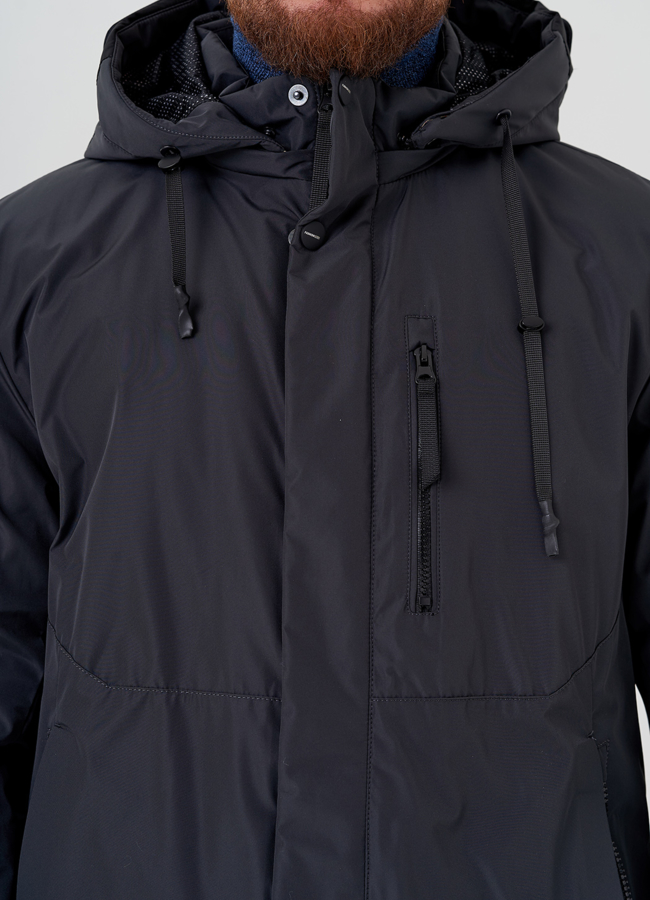 Куртка мужская с капюшоном модель № 24358 в рассрочку