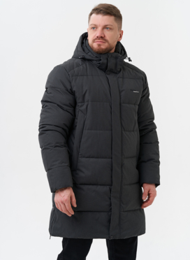 Мужской пуховик с капюшоном 