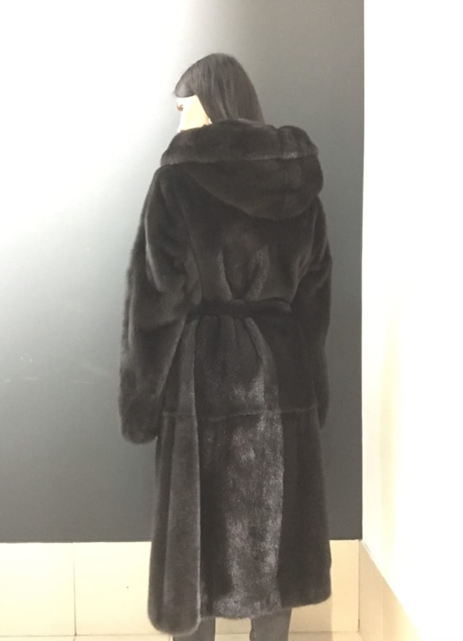 фото Классическая шуба из норки модель № S-758