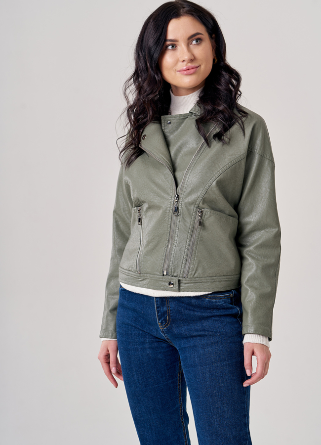 Женская куртка оверсайз модель № 830 универмаг малина