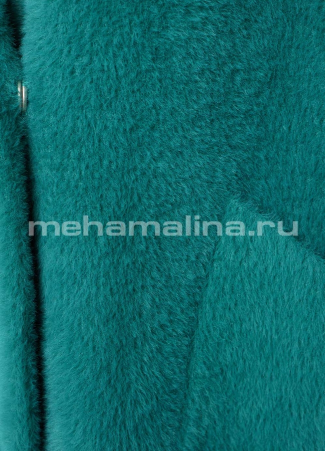 Женское пальто из микроворса модель № 10970 универмаг малина