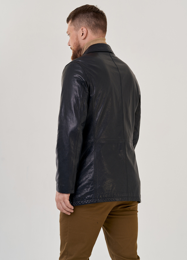 Мужская кожаная куртка  модель № 23141, 24381 универмаг малина Мужская кожаная куртка  модель № 23141, 24381 универмаг малина