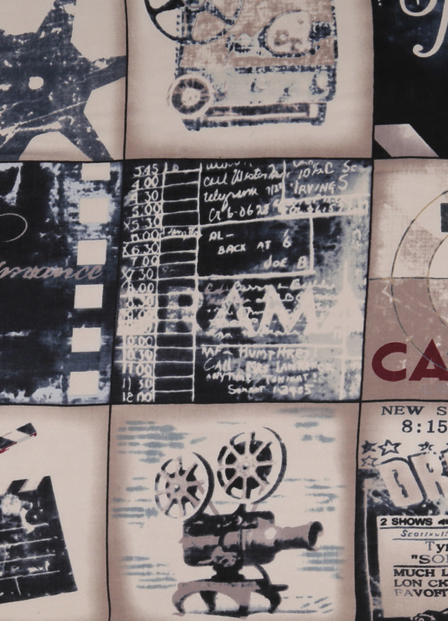 фото Шарф с принтом модель № А-44