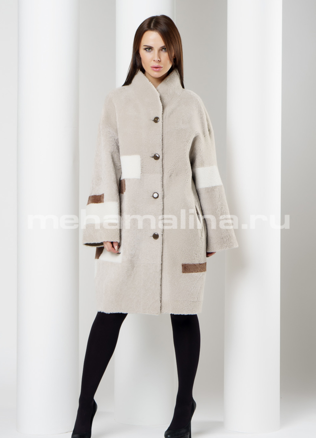 Дубленка Perre из астрагана модель № 7728 в рассрочку