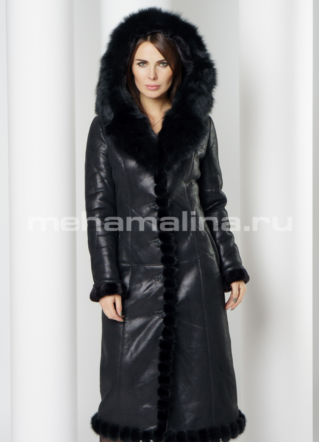 Женская дубленка  модель № 17520 в рассрочку