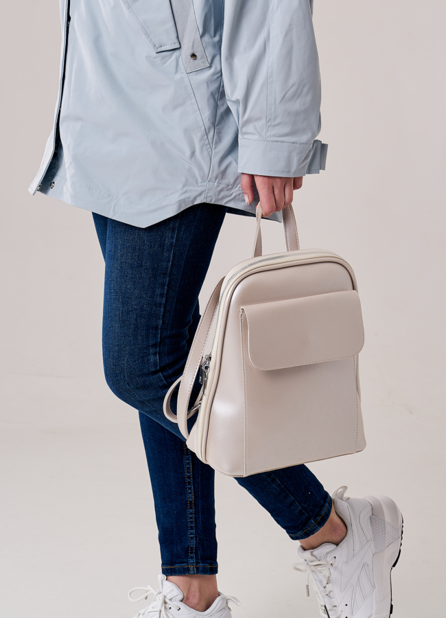 Рюкзак женский из эко кожи розового цвета модель № ZR 5819-3 в кредит