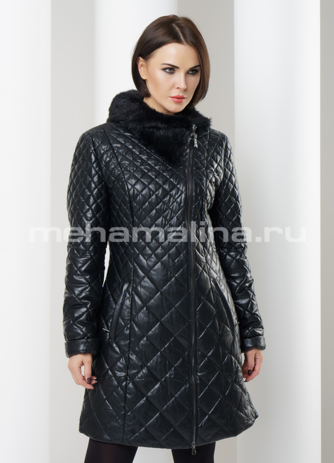 Френч из эко кожи модель № K-320 универмаг малина