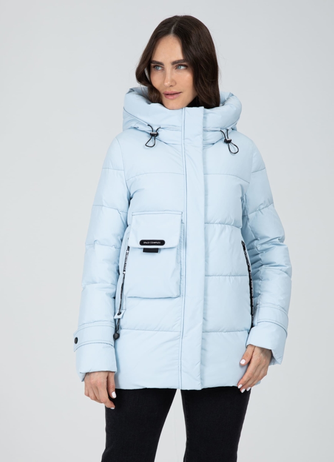 Куртка женская с капюшоном  модель № 25775 в кредит