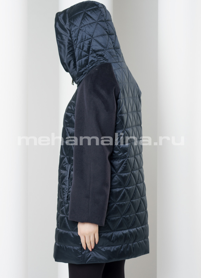 Куртка комбинированная  модель № PK-65 универмаг малина