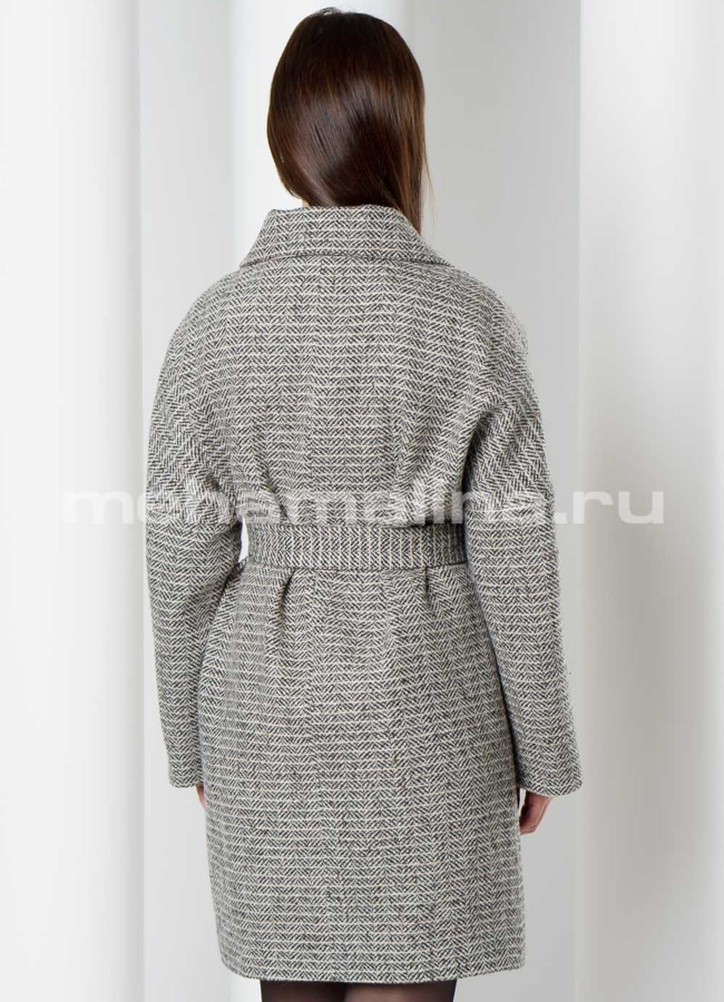 Пальто Aurora на молнии  модель № 409/1 в рассрочку