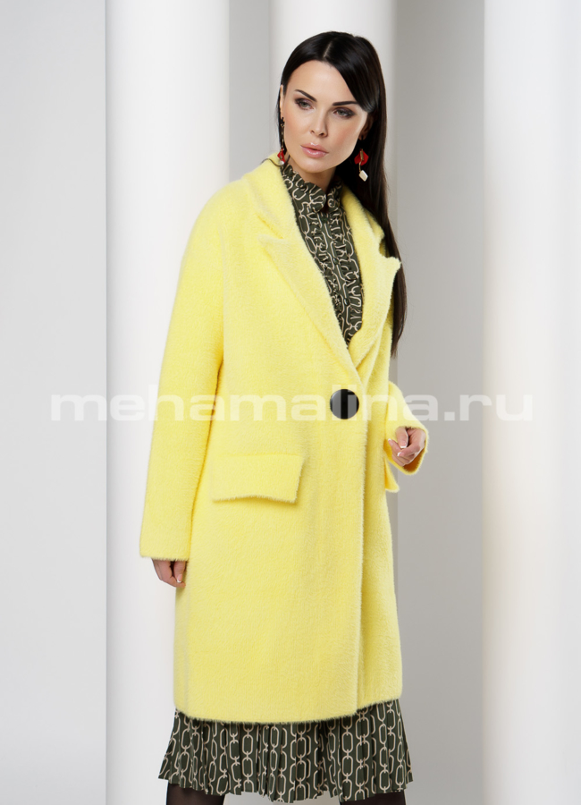 Женский кардиган в жёлтом цвете модель № 968 универмаг малина