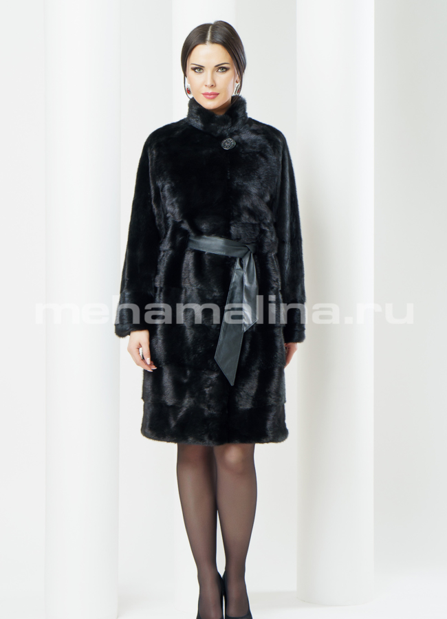 Шуба из норки модель № S-383 в рассрочку