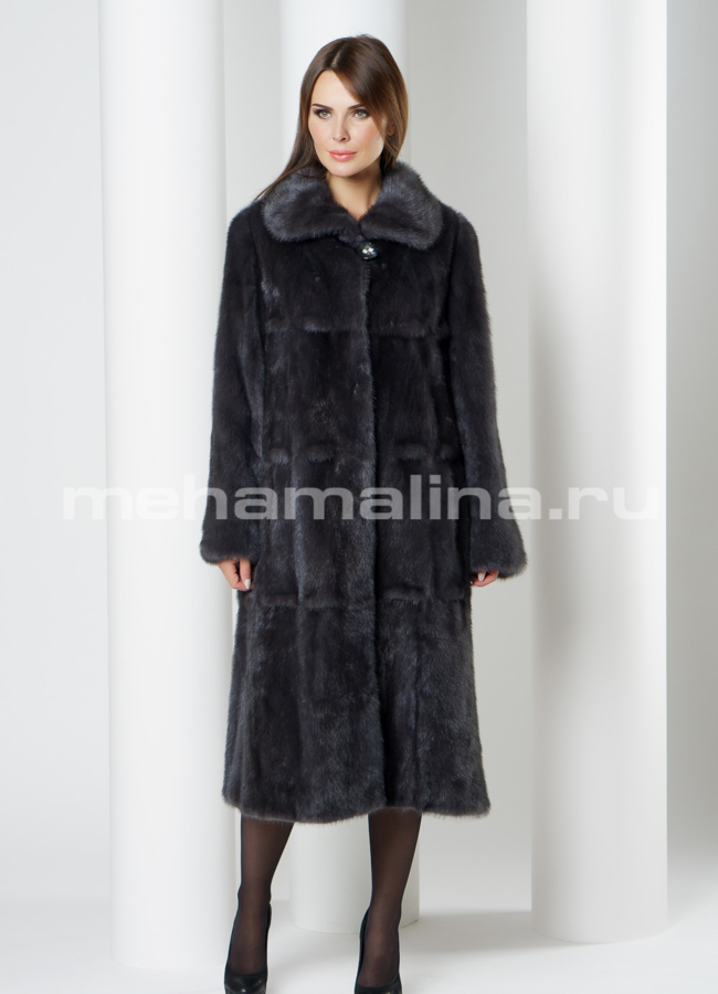 Норковая шуба  модель № S-634 в рассрочку