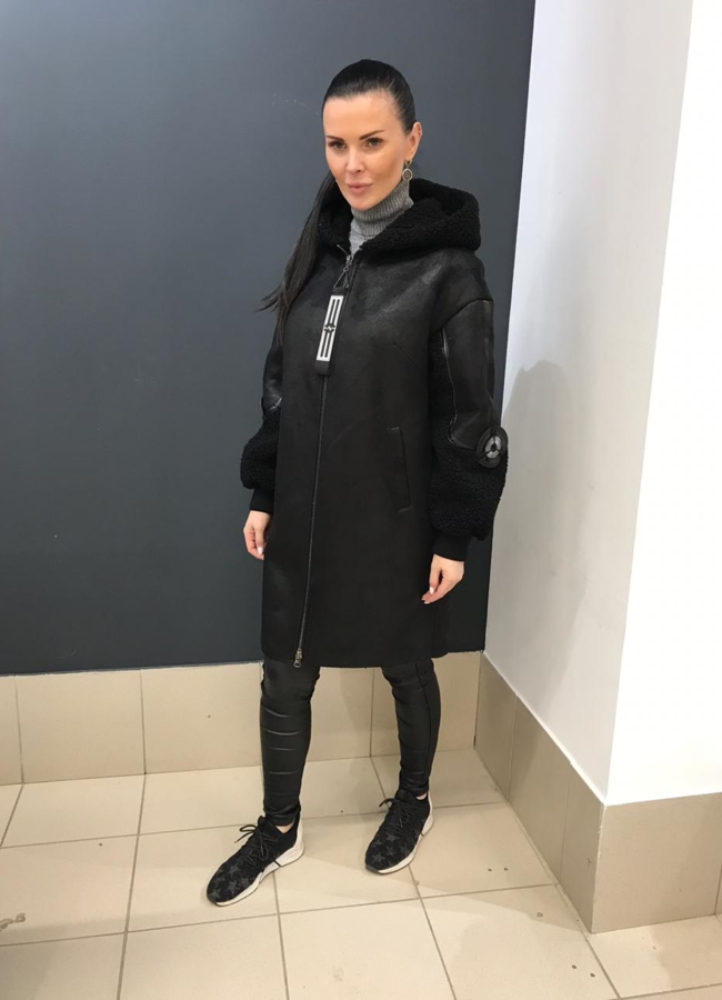 Эко дубленка модель № 9502 в рассрочку