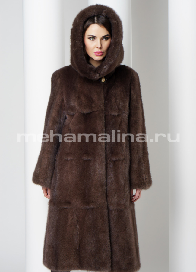 фото Норковая шуба модель № S-568/1