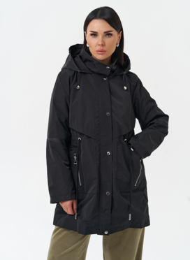 Плащ женский с капюшоном