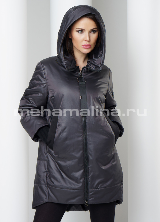 Куртка удлиненная  модель № PK-60 универмаг малина