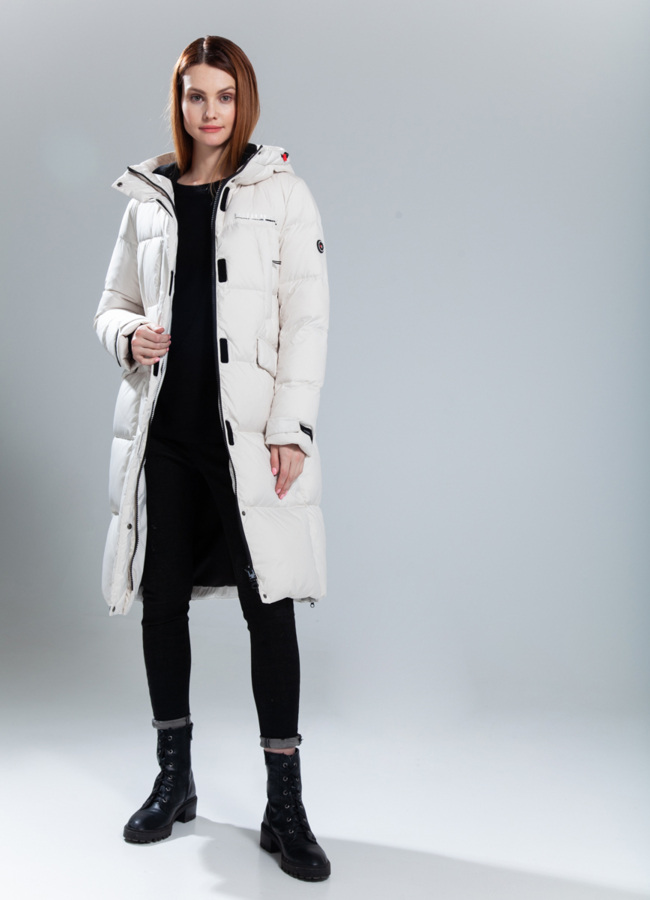 Пуховик женский модель № 312 в кредит