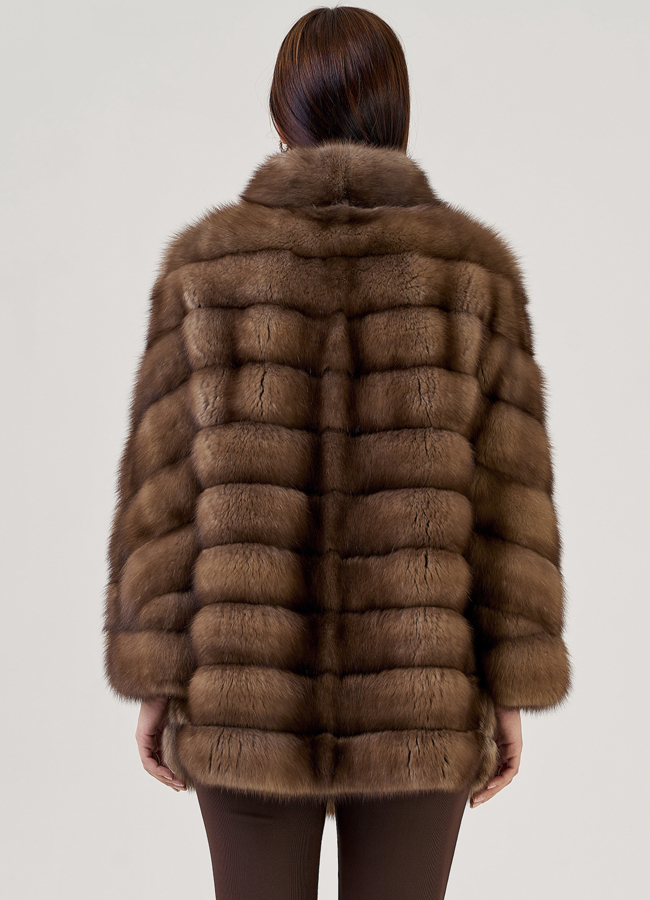 Куртка из куницы модель № 78899 в кредит