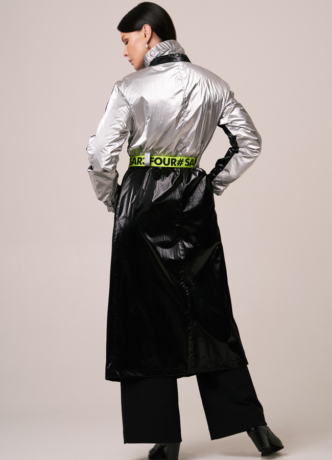 фото Плащ женский с поясом модель № 121