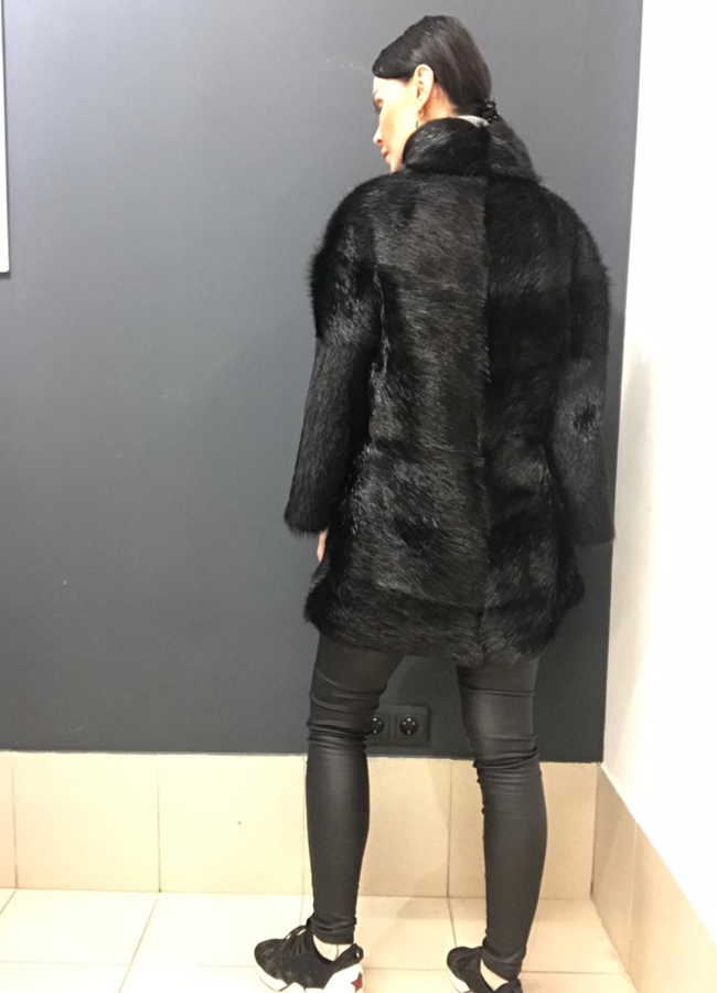 Шуба из нутрии модель № Лера-1 в кредит