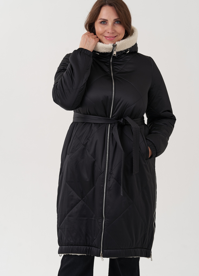 фото Женское пальто из верблюжьей шерсти  модель № 79175