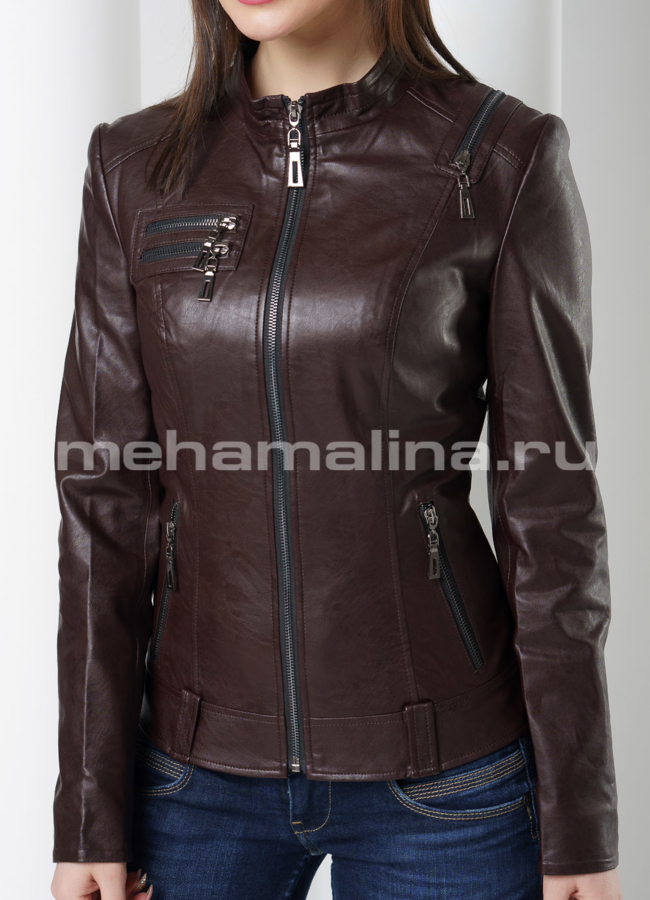 Женская куртка модель № K-431 универмаг малина