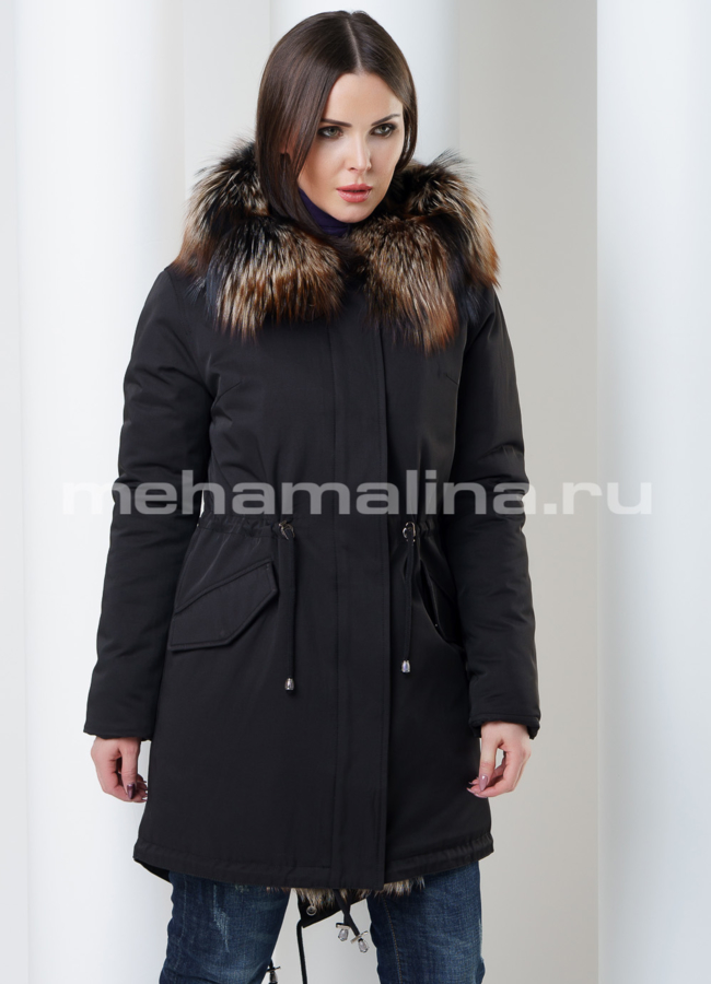 Женская парка модель № П-145 универмаг малина