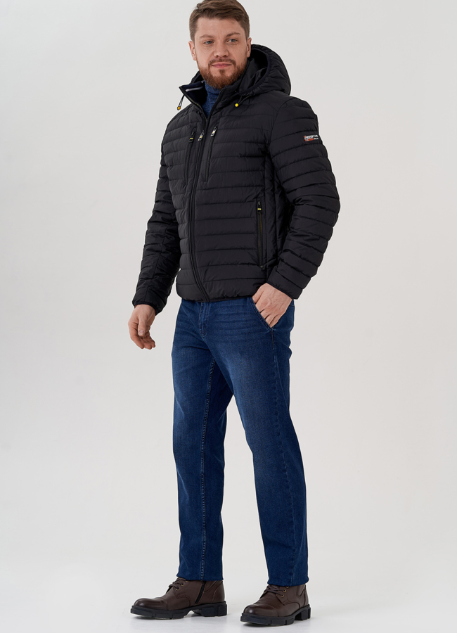 Куртка с капюшоном мужская модель № 24349 универмаг малина