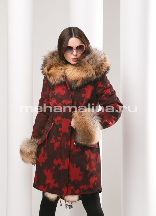фото Женская парка Malina siberian wear модель № П-132