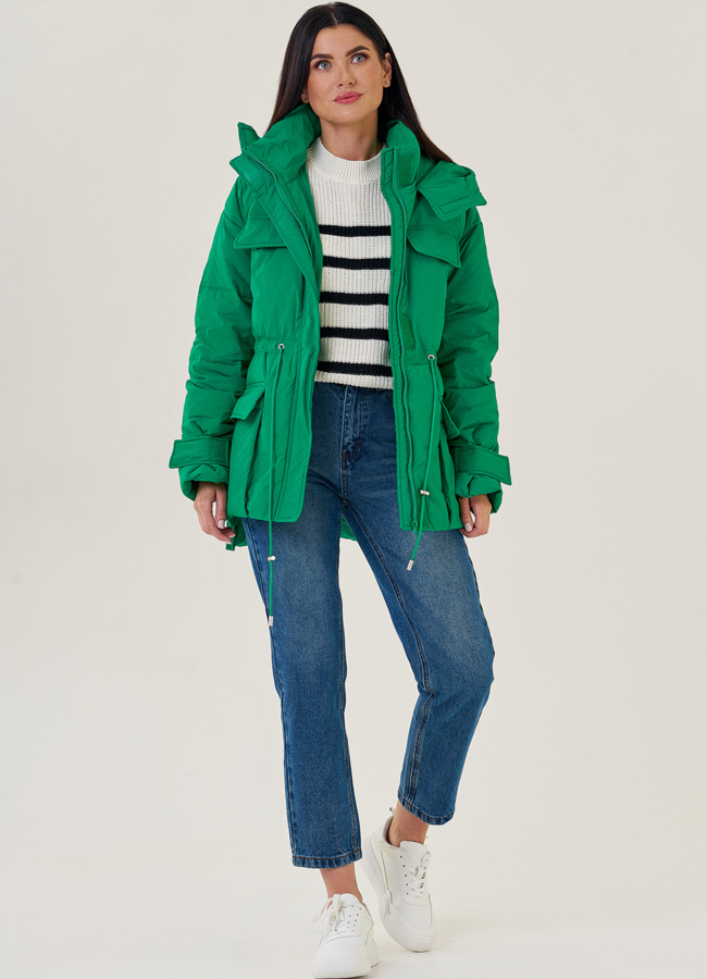 Женская куртка оверсайз Malina Siberian модель № 23235 универмаг малина