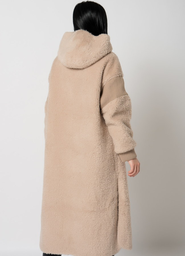 Двухстороннее пальто из шерсти модель № 88986 в кредит