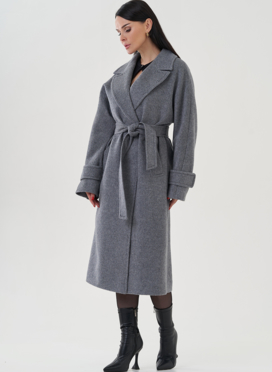 Пальто женское с английским воротником